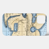 世界地図: ERATOSTHENES Case-Mate iPhoneケース (裏面 (横))