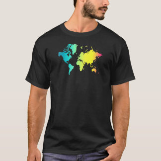 世界地図 Tシャツ