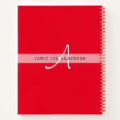 世界地図GEOGRAPHY先生モノグラムジャーナル ノートブック (裏面)