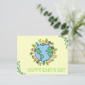 世界地球の日 ポストカード (スタンド正面)