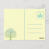 世界地球の日 ポストカード (裏面)