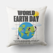 世界地球の日 – 4月22日 | 保護惑星 クッション (裏面)