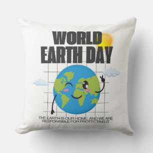 世界地球の日 – 4月22日 保護惑星 クッション