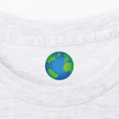 世界地球儀の地図 ラベル (貼付)