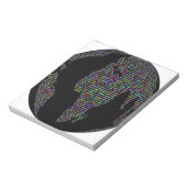 世界地球惑星地球儀 ノートパッド (回転)