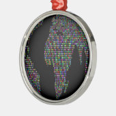 世界地球惑星地球儀 メタルオーナメント (左)