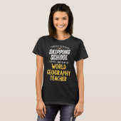 世界地理先生スキップスクール Tシャツ (正面フル)