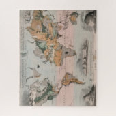 世界地質図 ジグソーパズル (縦)