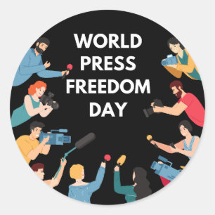 世界報道の自由の日 ラウンドシール