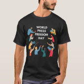 世界報道の自由の日 Tシャツ (正面)