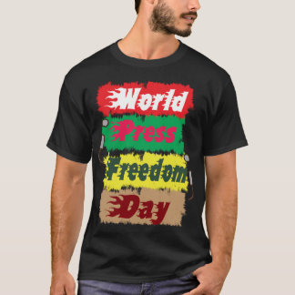 世界報道自由の日 Tシャツ