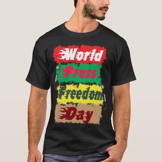 世界報道自由の日 Tシャツ (正面)