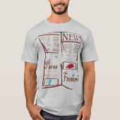世界報道自由の日 Tシャツ (正面)