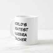 『世界大代数学先生』 Mug コーヒーマグカップ (正面左)