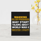 世界大戦について語り始める5月2次世界大戦 カード (黄色い花)