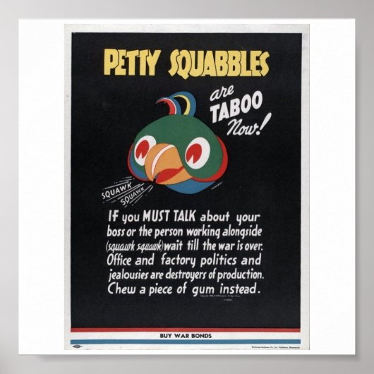 世界大戦のプロパガンダ ポスター (正面)