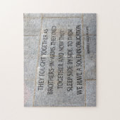 世界大戦二退役軍人記念 ジグソーパズル (縦)