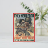 世界大戦絵葉書、戦争作業 – 作物 ポストカード (スタンド正面)