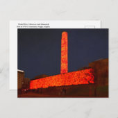 世界大戦1博物館および記念ポピー展示会場 ポストカード (正面/裏面)