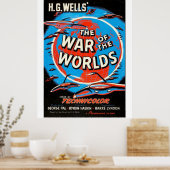 世界大戦1953年のヴィンテージ映画ポスターHa ポスター (キッチン)