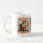 世界大戦2のマグ コーヒーマグカップ (左)