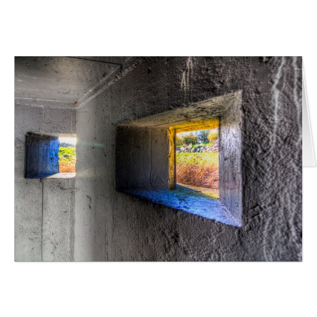 世界大戦2の燃料庫 (正面横)