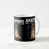 世界大戦2ドイツ空軍戦闘機JU-87A戦闘機 コーヒーマグカップ (正面右)