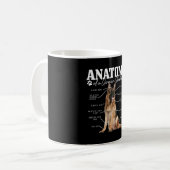 世界大戦2ドイツ空軍戦闘機JU-87A戦闘機 コーヒーマグカップ (正面左)