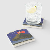 世界大戦2機甲サンタ ストーンコースター (横)