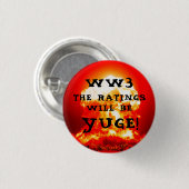 世界大戦3は評価YUGEです! 缶バッジ (正面&裏面)