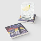 世界大理石コースターの戦争 ストーンコースター (横)