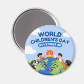 世界子供の日 | 11月20日 マグネット (正面/裏面)