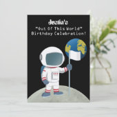 世界宇宙飛行士の誕生日パーティーから 招待状 (スタンド正面)