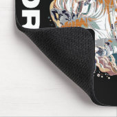 世界宇宙飛行士デザイン マウスパッド (コーナー)