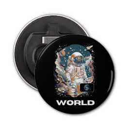 世界宇宙飛行士デザイン 栓抜き