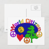 世界市民 ポストカード (正面/裏面)