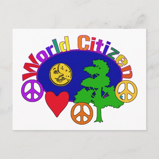 世界市民 ポストカード (正面)