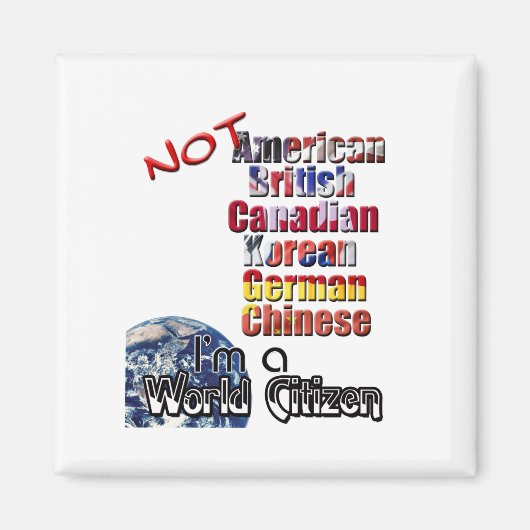 世界市民 マグネット (正面)