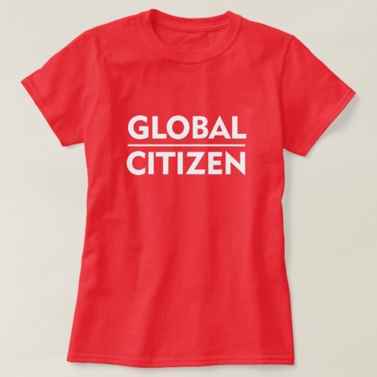 世界市民 Tシャツ (デザイン正面)
