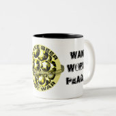 世界平和がほしいと思って下さいか。 ツートーンマグカップ (正面右)