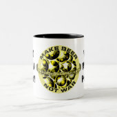 世界平和がほしいと思って下さいか。 ツートーンマグカップ (中央)