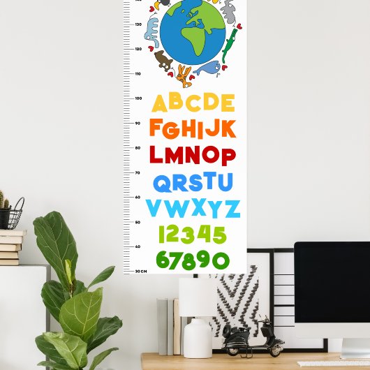 世界平和と愛の可愛い動物たち ポスター (ホームオフィス)