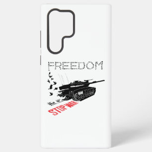 世界平和と自由を願う　戦争反対 SAMSUNG GALAXY S22 ULTRAケース