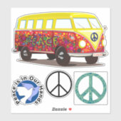 世界平和のシール シール (シート)