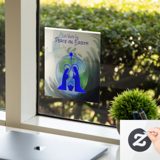 世界平和の窓枠 ウィンドウサイン (オフィス)