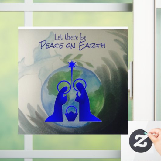 世界平和の窓枠 ウィンドウサイン (ホーム)