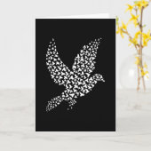 世界平和を推進 カード (黄色い花)