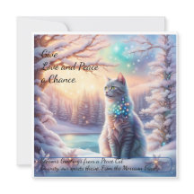 世界平和カード与え：愛と平和のチャンス