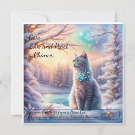 世界平和カード与え：愛と平和のチャンス カード