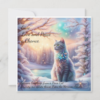 世界平和カード与え：愛と平和のチャンス カード